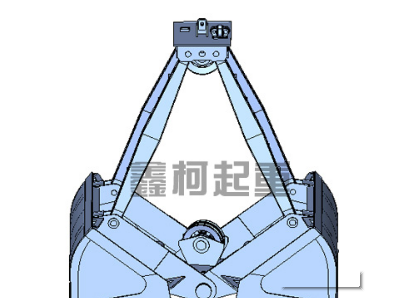 用于抓斗的水平旋轉吊架的制作方法